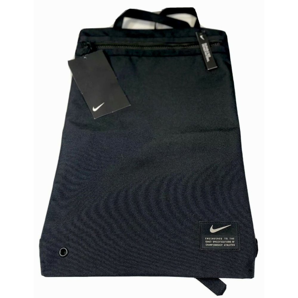 Nike Utility Training Gym Sack Football Shoes Bag Running Black NEW w/ tags
